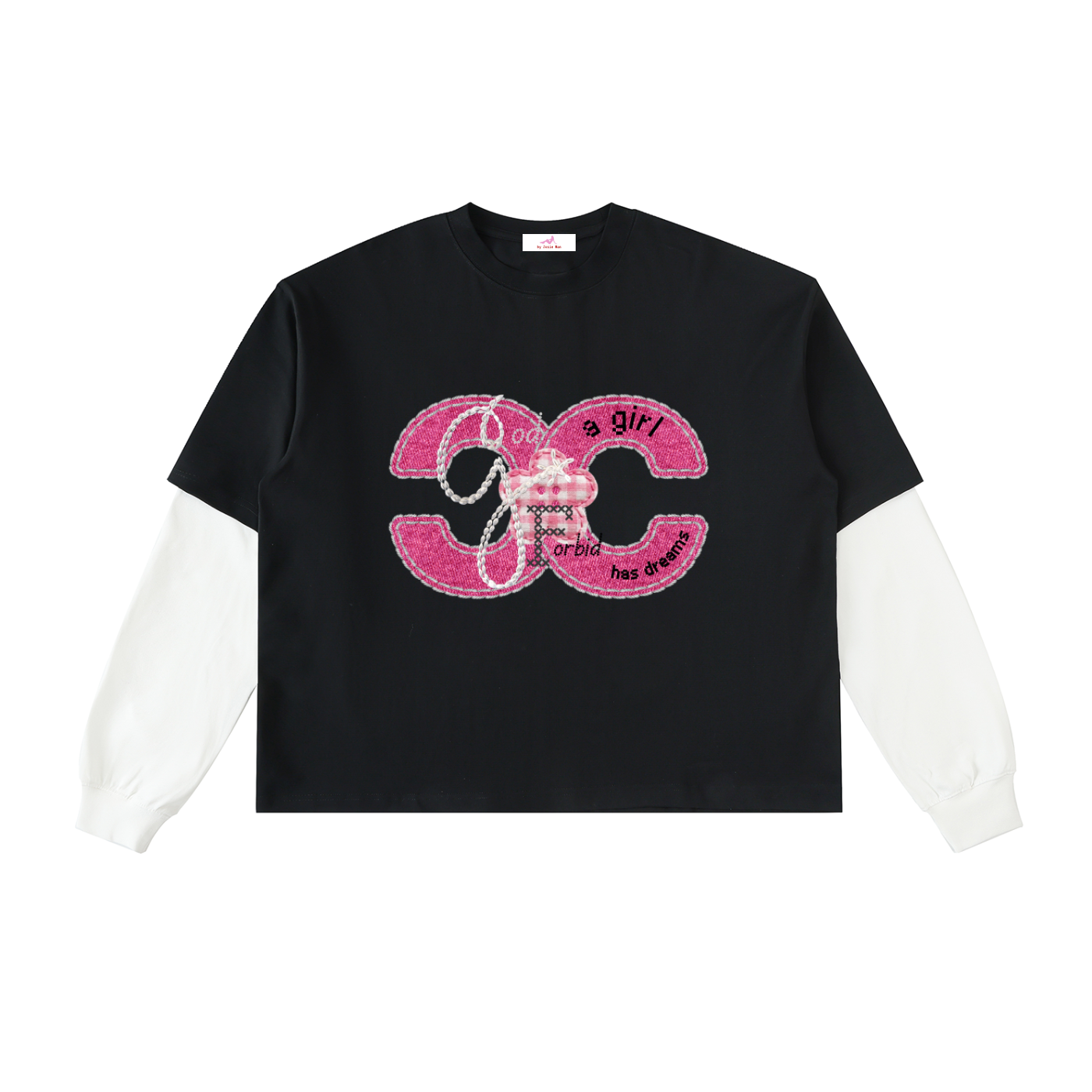 by Josie Man 'God Forbid a Girl Has Dreams' Layered T-Shirt