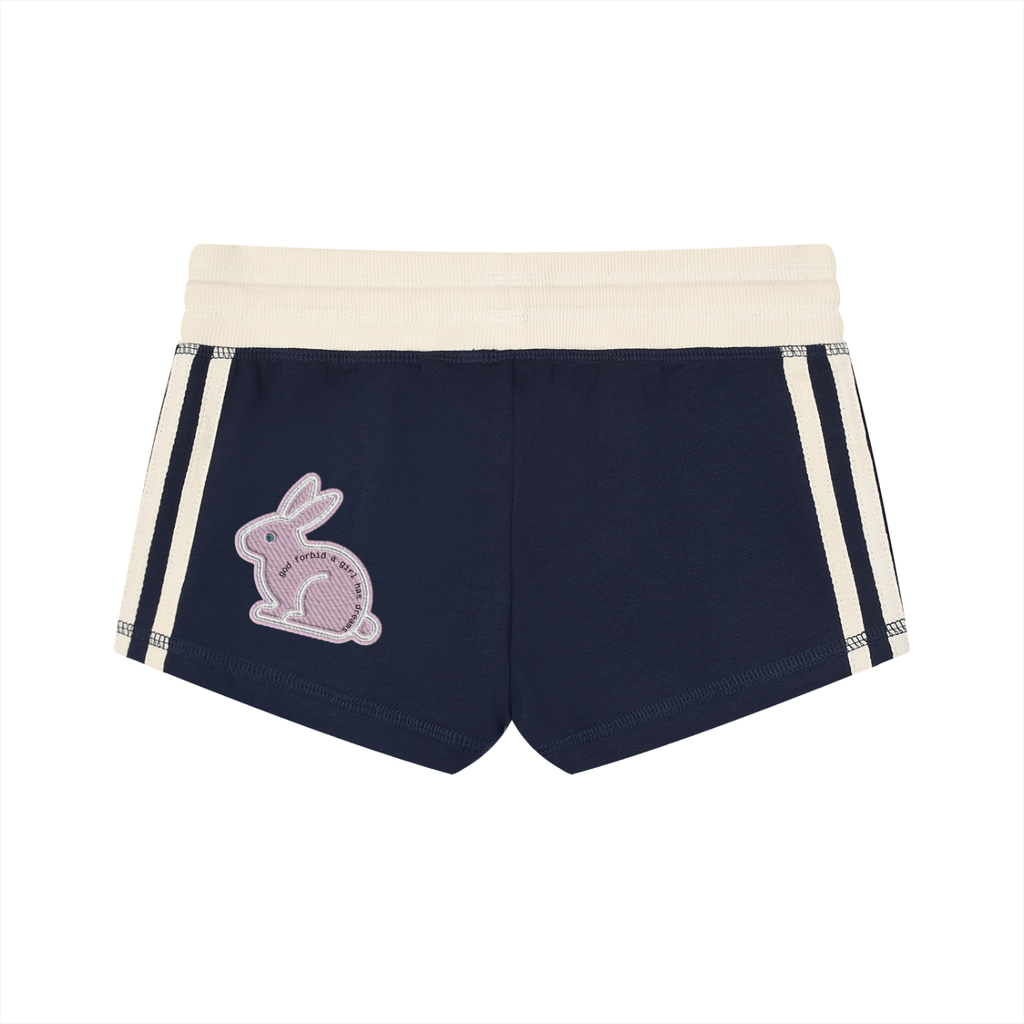 by Josie Man 'God Forbid a Girl Has Dreams' Mini Shorts