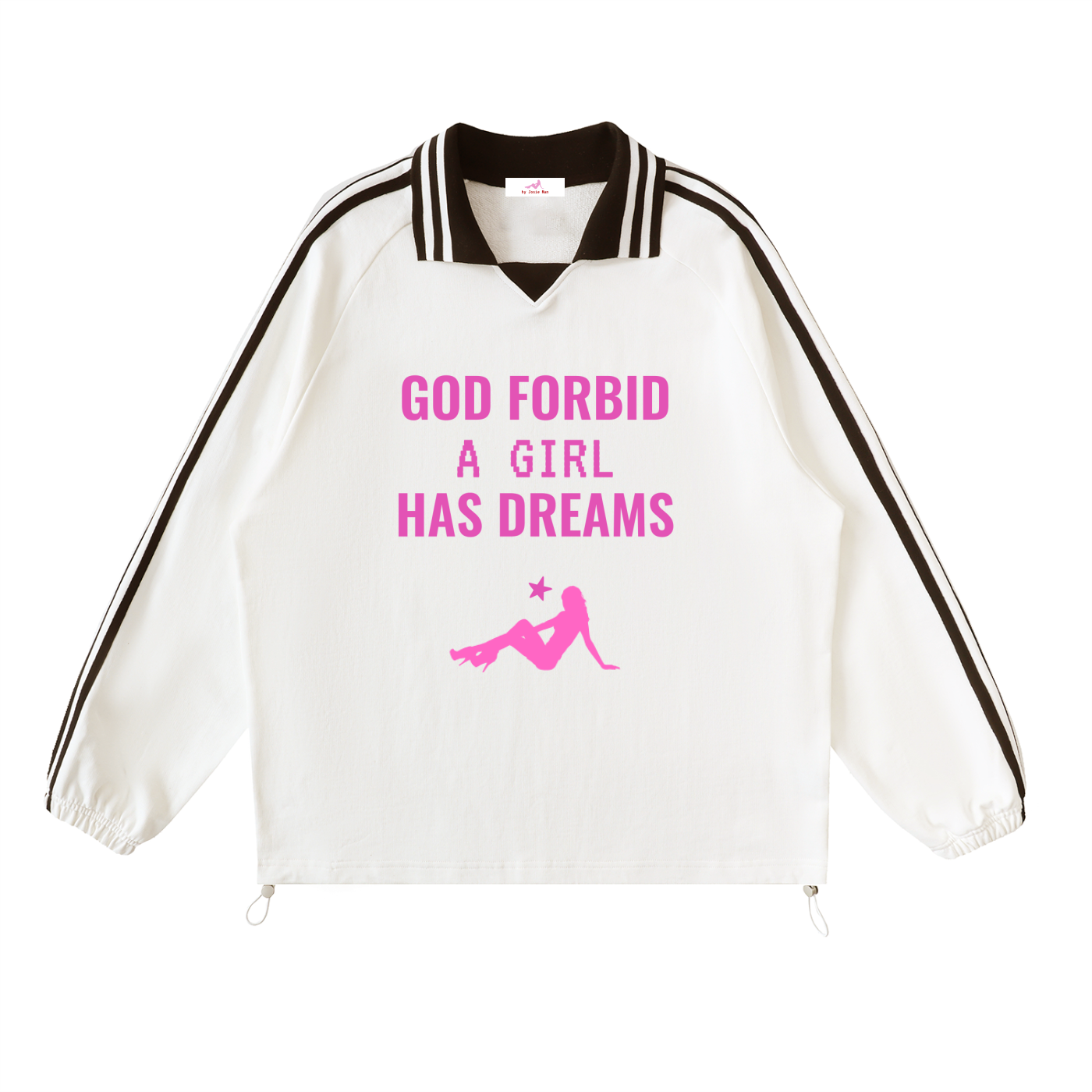 by Josie Man 'God Forbid a Girl Has Dreams' Jumper