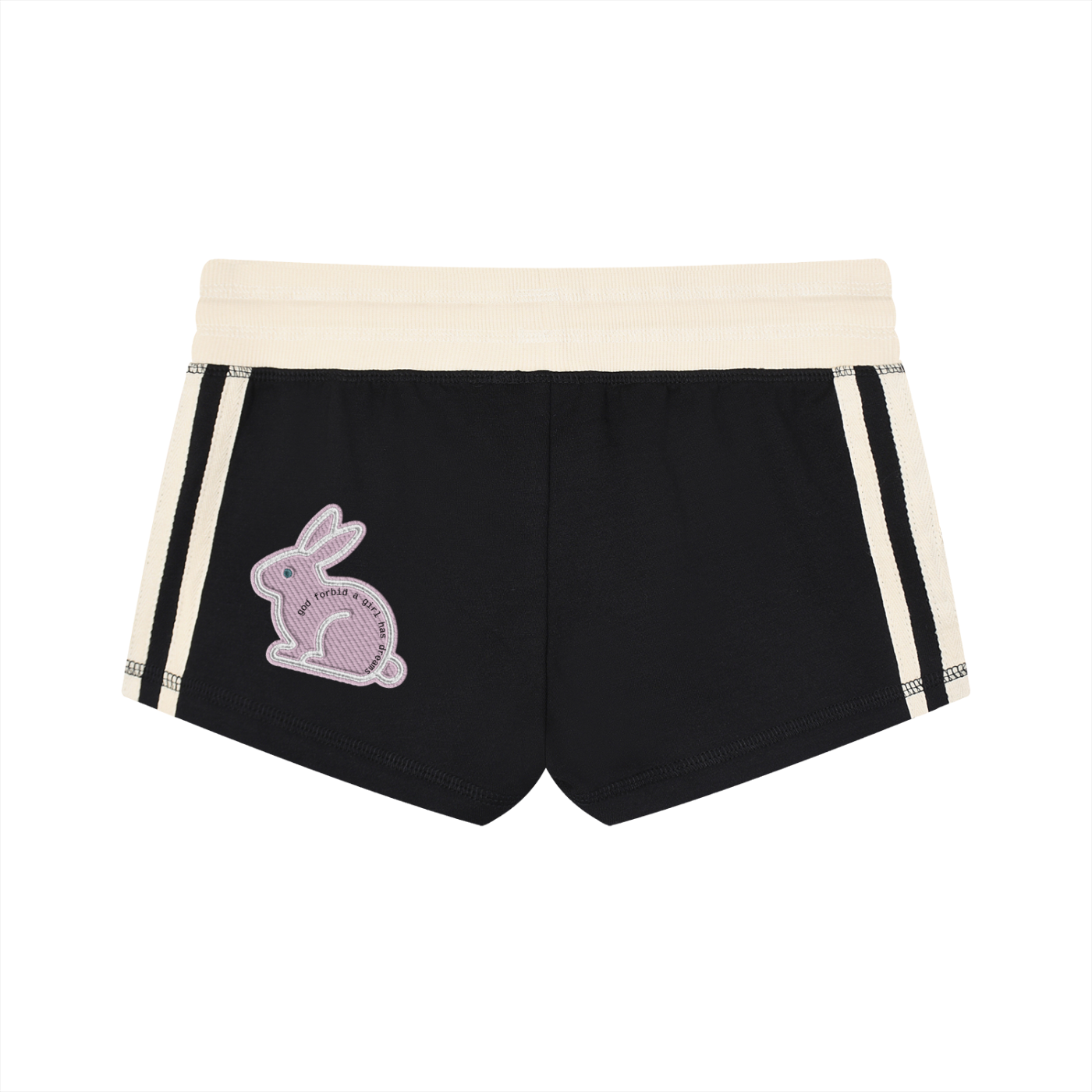 by Josie Man 'God Forbid a Girl Has Dreams' Mini Shorts