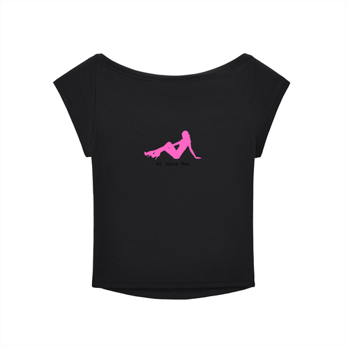 by Josie Man 'God Forbid a Girl Has Dream' Swoop Neck Tee