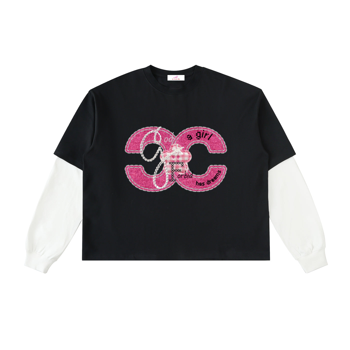 by Josie Man 'God Forbid a Girl Has Dreams' Layered T Shirt
