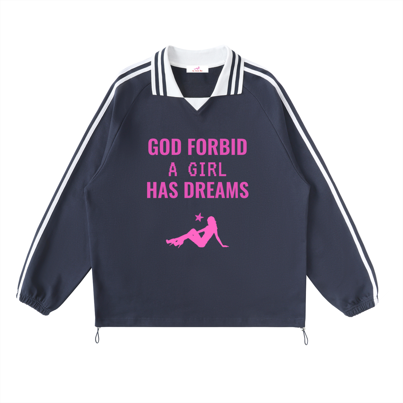 by Josie Man 'God Forbid a Girl Has Dreams' Jumper