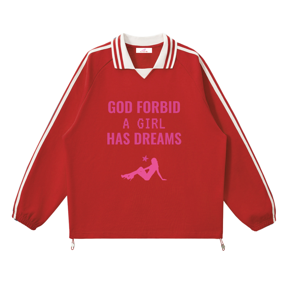 by Josie Man 'God Forbid a Girl Has Dreams' Jumper