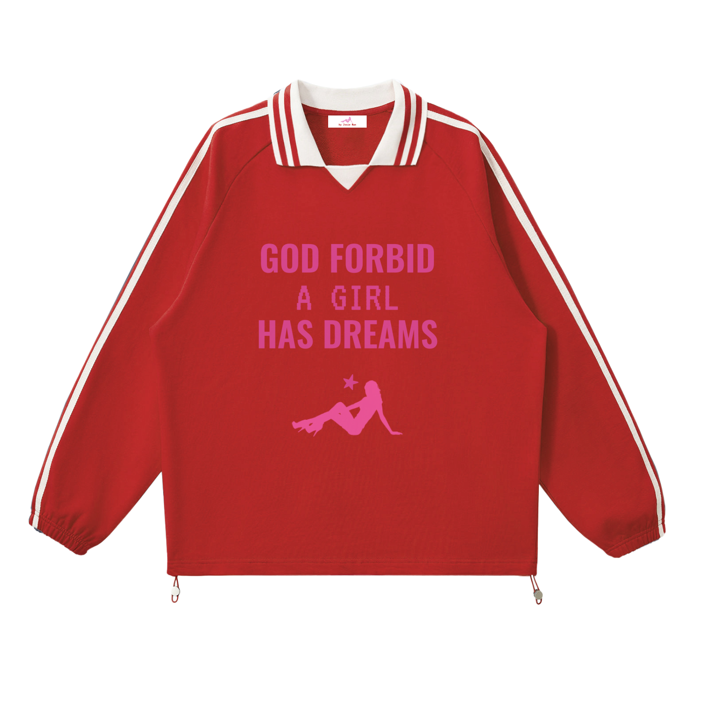 by Josie Man 'God Forbid a Girl Has Dreams' Jumper